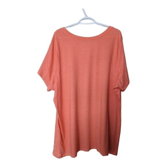 Torrid everyday tee coral size 4X NWT - Picture 3 of 8